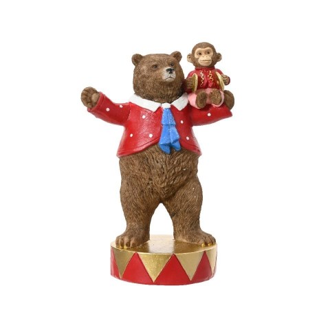 ORSO CIRCO CON SCIMMIA H.19.5